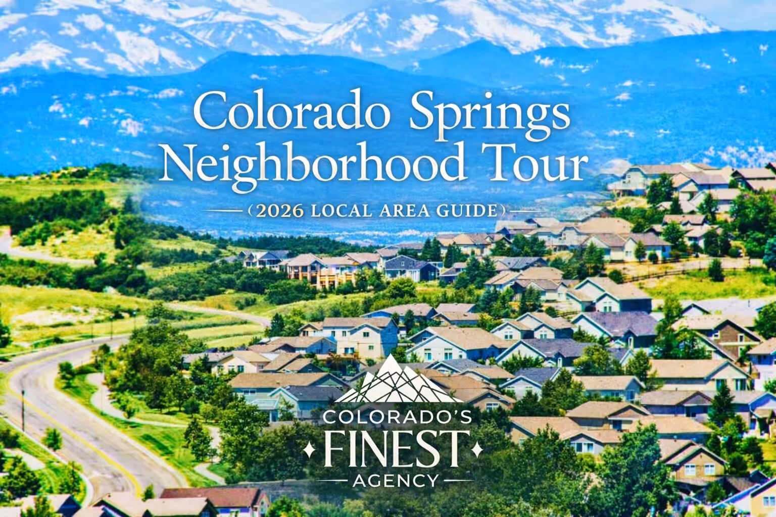 Colorado Springs Neighborhood Tour with local areas and neighborhoods