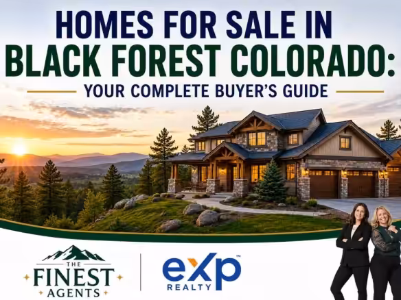 Homes for Sale in Black Forest Colorado: Your Complete Buyer's Guide