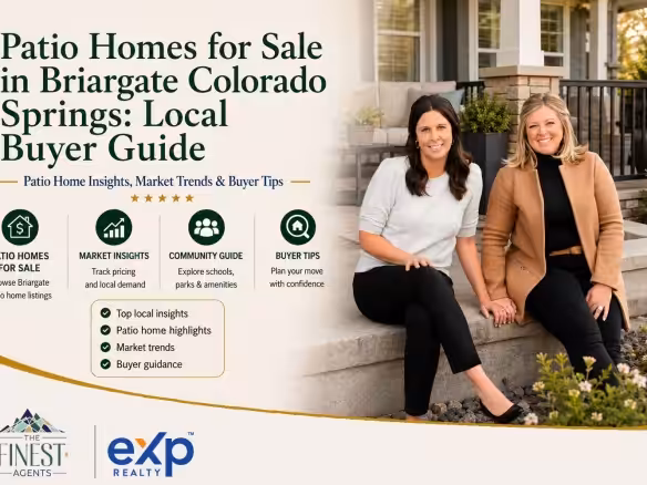 Patio Homes for Sale in Briargate Colorado Springs: Local Buyer Guide