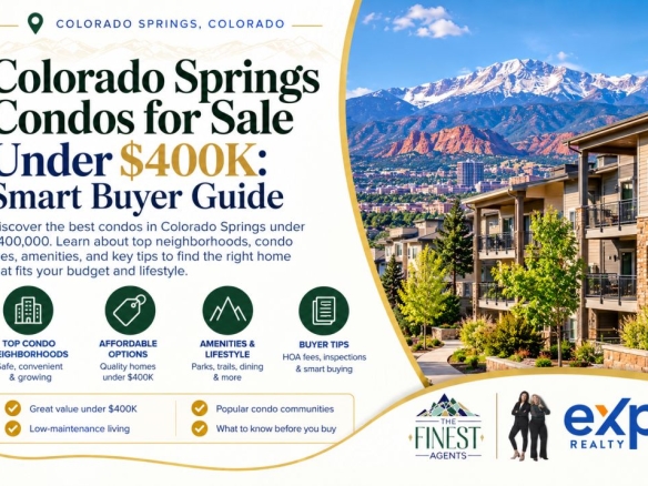 Colorado Springs Condos for Sale Under $400K: Smart Buyer Guide