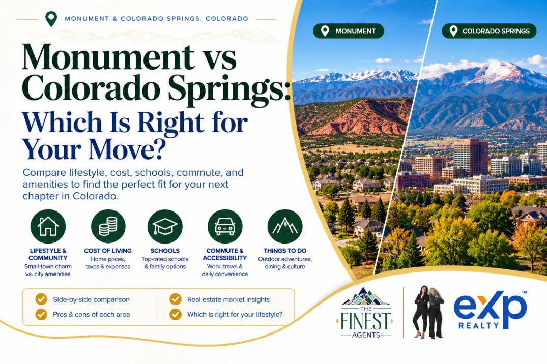 Monument vs Colorado Springs: Which Is Right for Your Move?